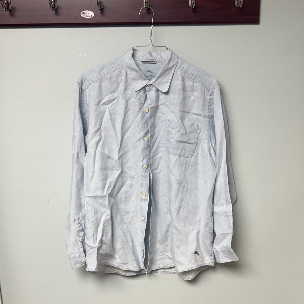 Tommy Bahama Light Blue Button-Down Shirt